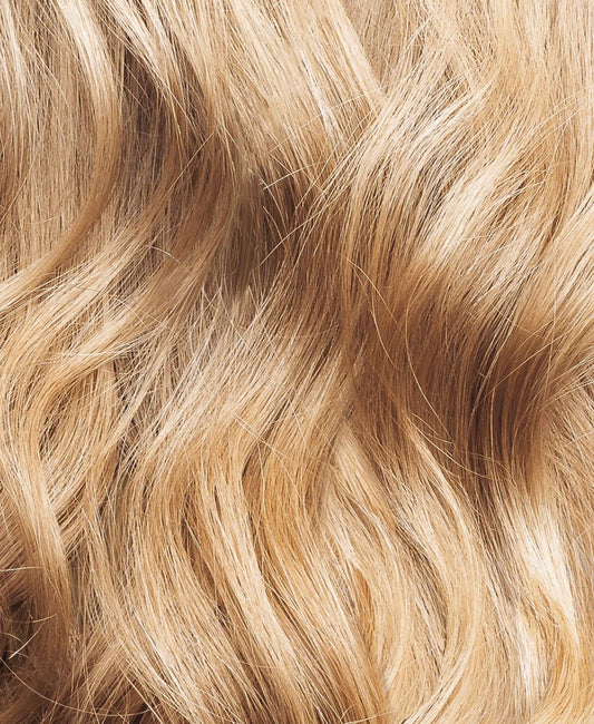 blonde clip-in hair extensions