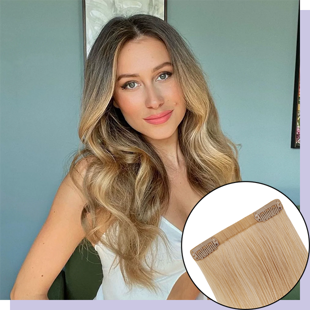 Instant Invisible Strand Extensions Invisible hair extensions | 100% human hair | Irresistible Me.