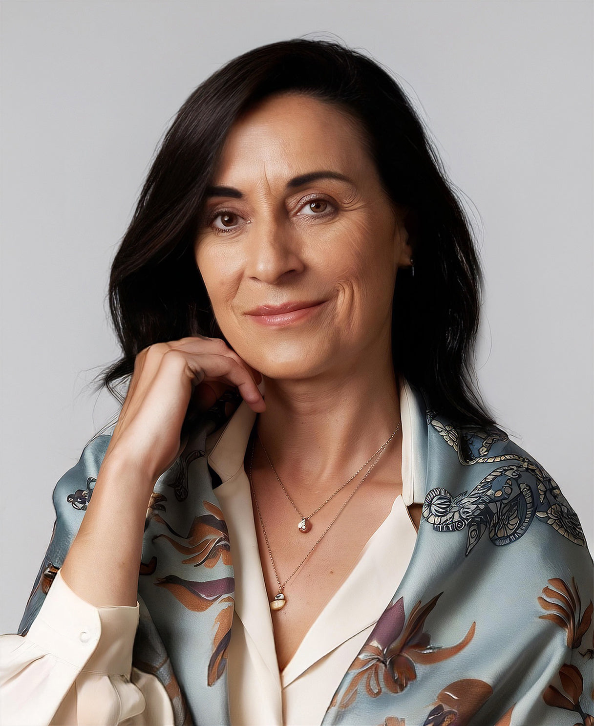 hair topper 12" dark brown.