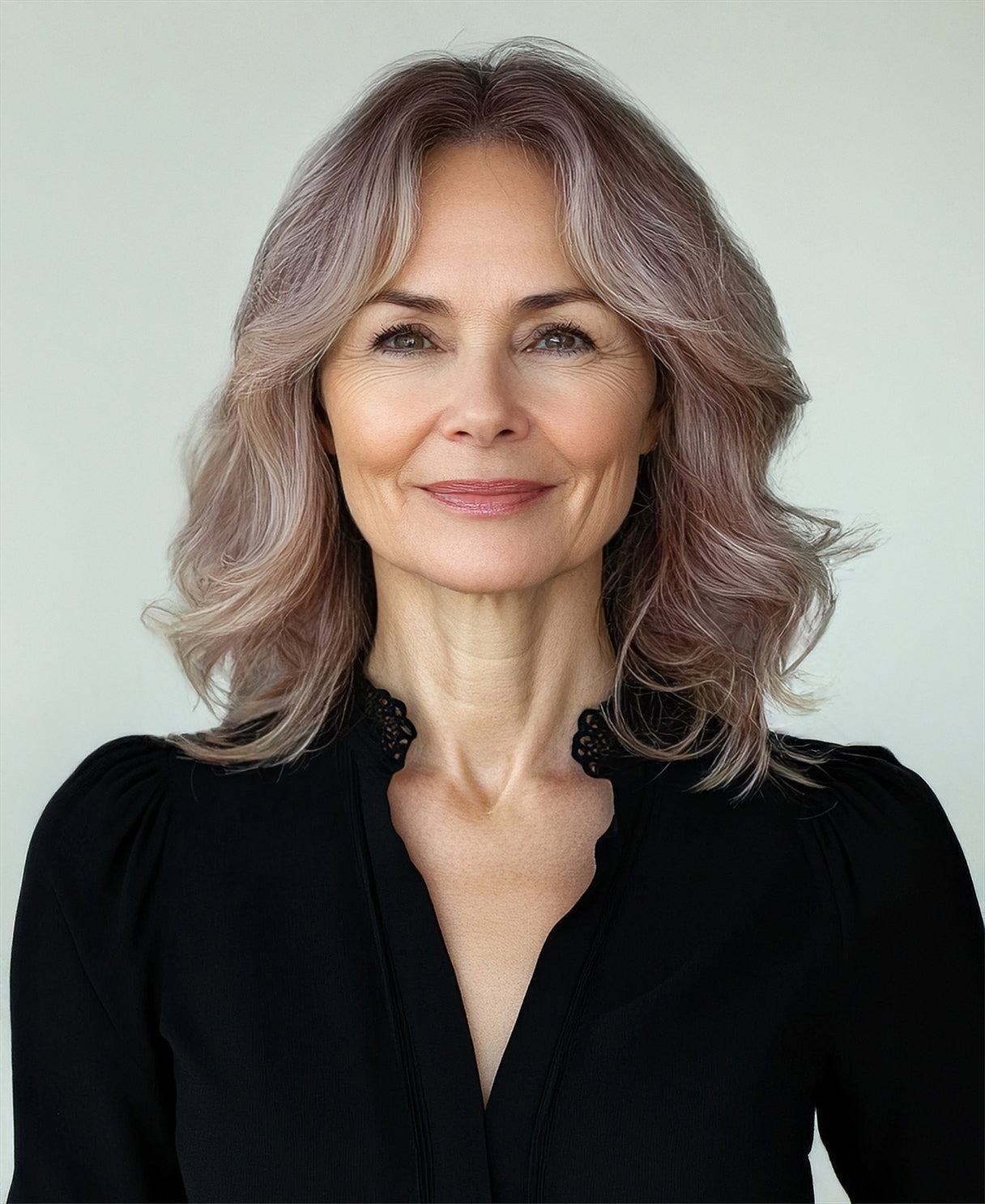 hair topper 12" rooted salt and pepper.