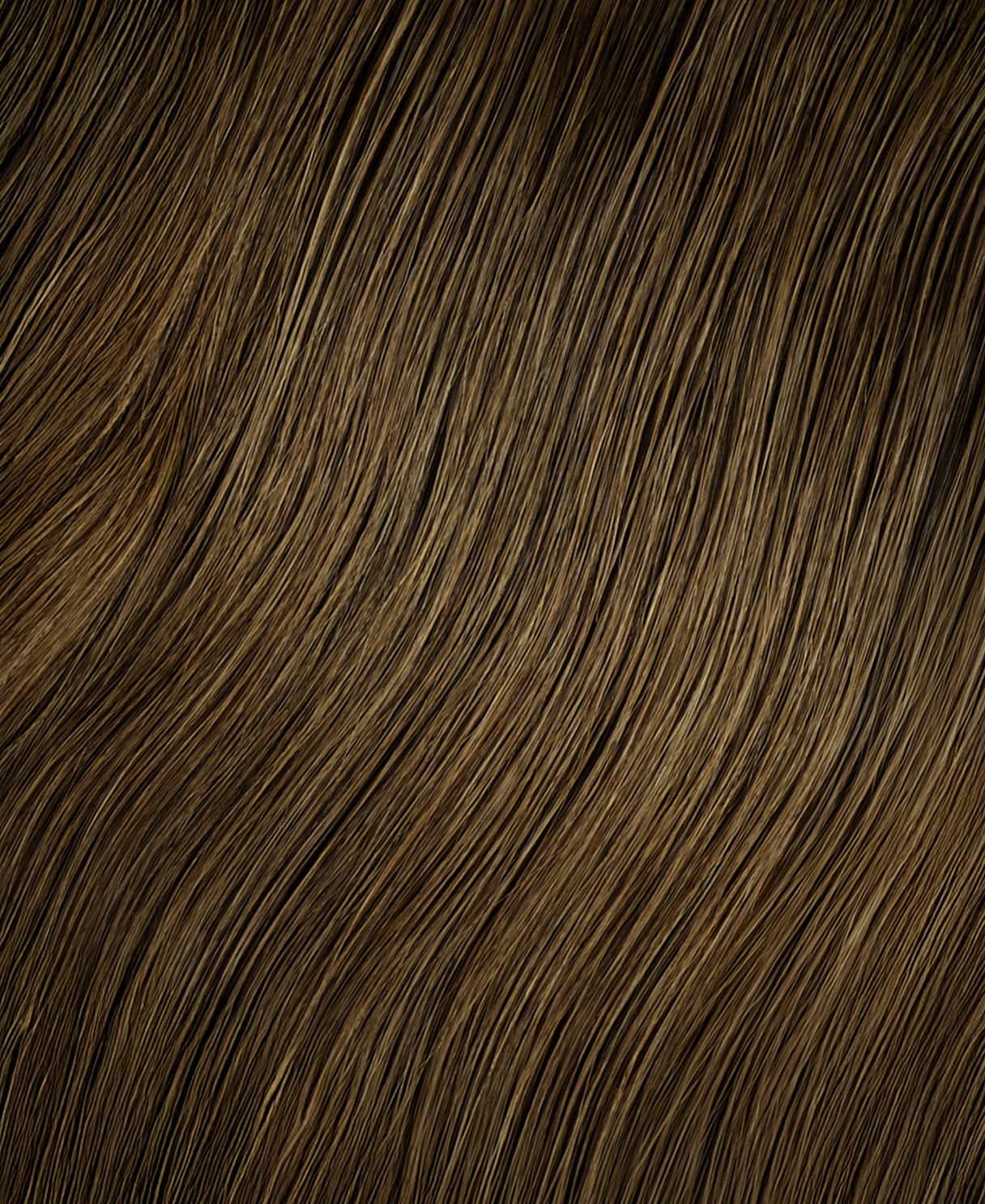 invisible clip-in hair extensions ash brown.