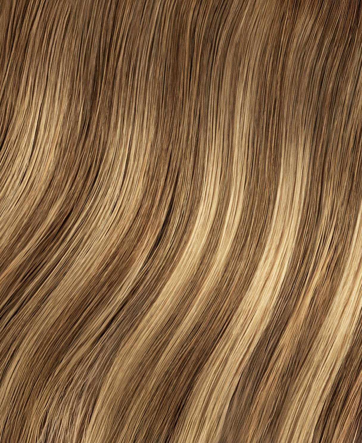 clip-in hair extensions caramel balayage.