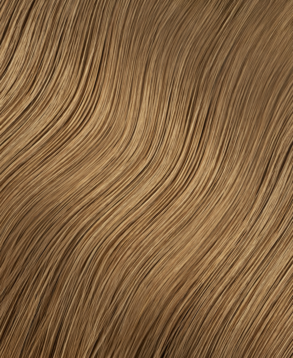 invisible clip-in hair extensions medium blonde.