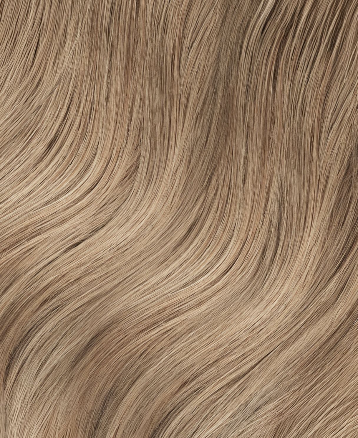 invisible clip-in hair extensions ash blonde.