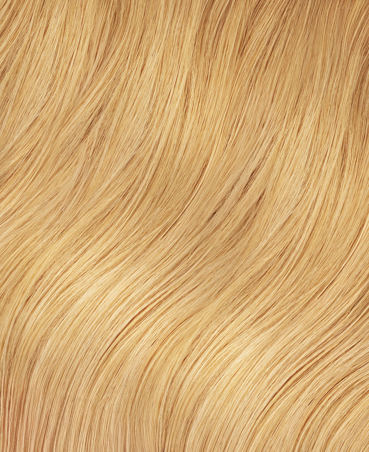 tape-in hair extensions honey blonde.