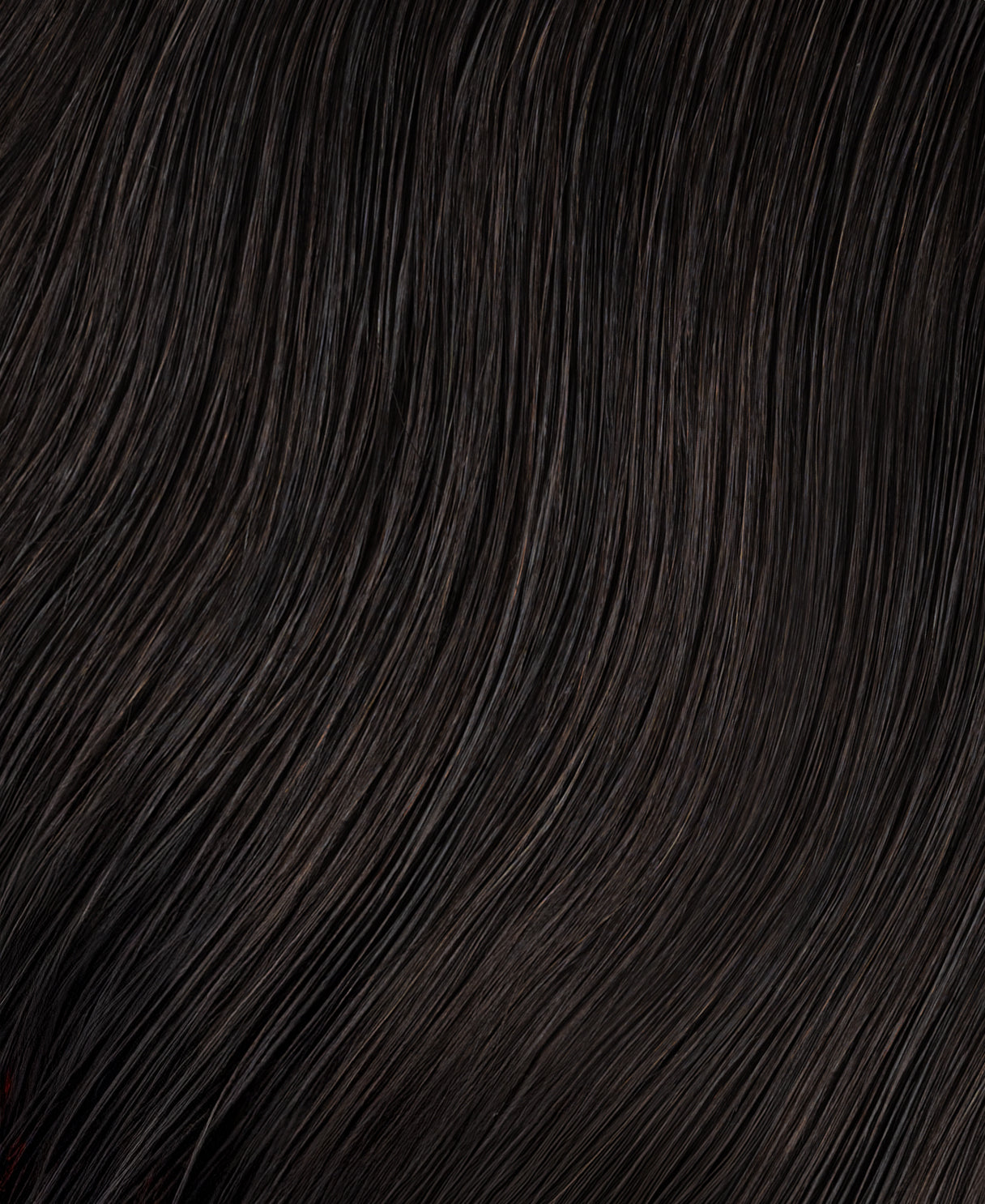 halo one-step hair extensions dark brown.