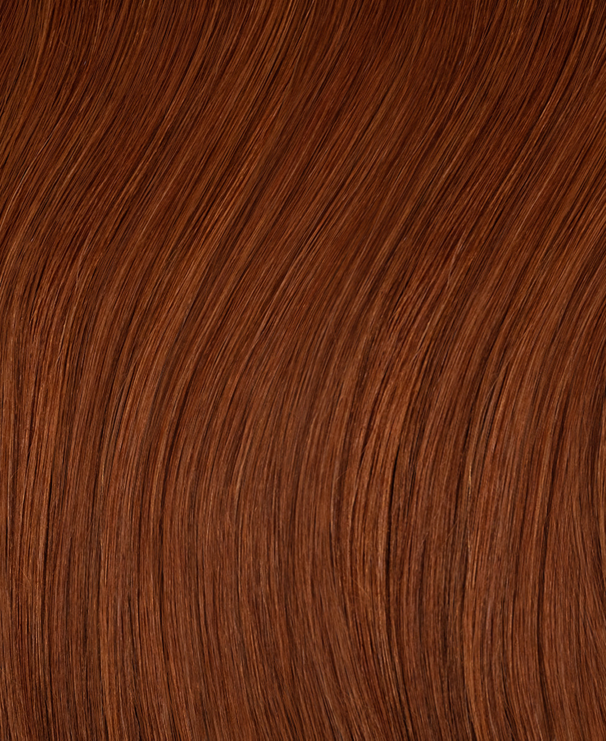 invisible clip-in hair extensions pumpkin spice.