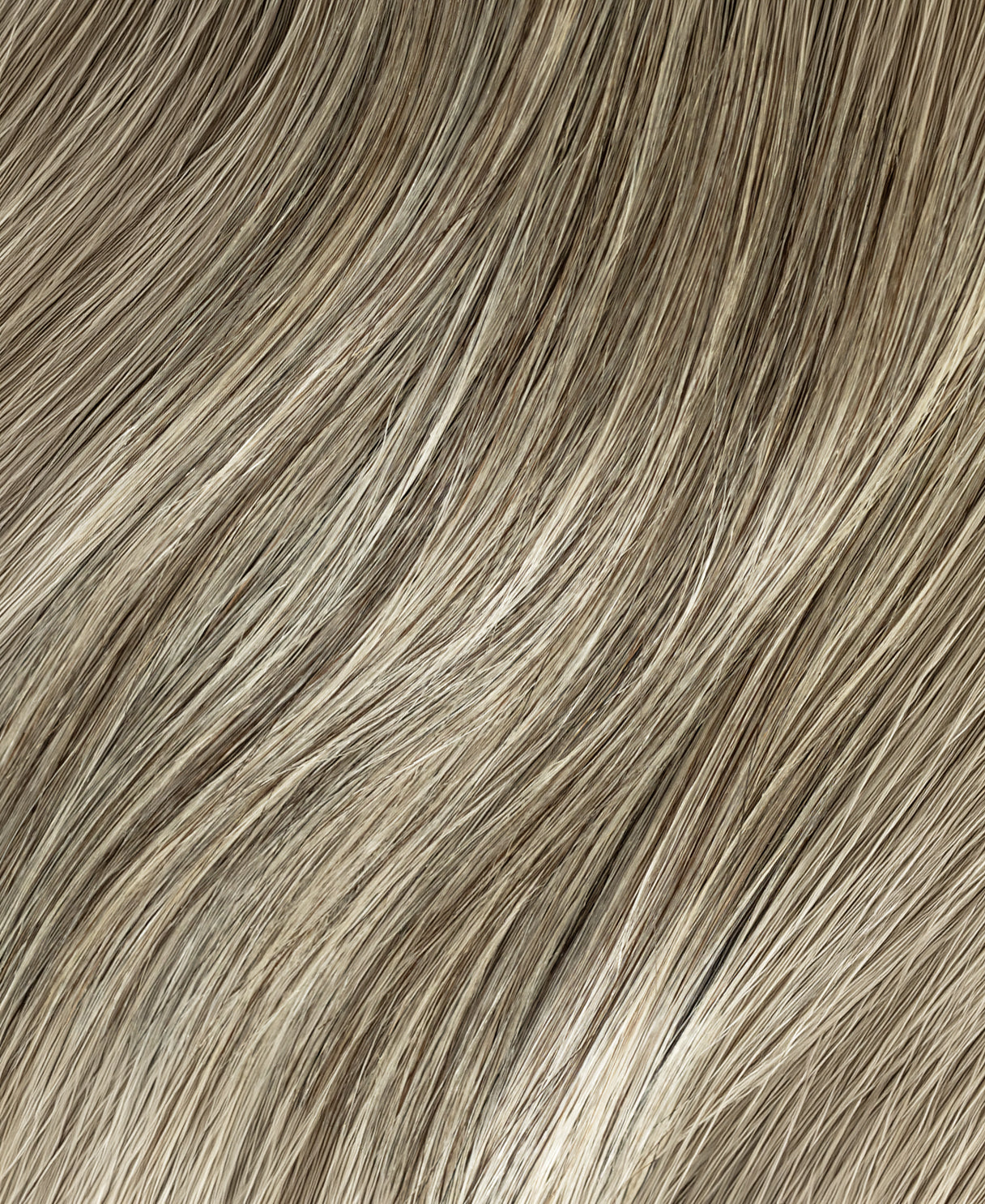 invisible clip-in hair extensions salt & pepper.