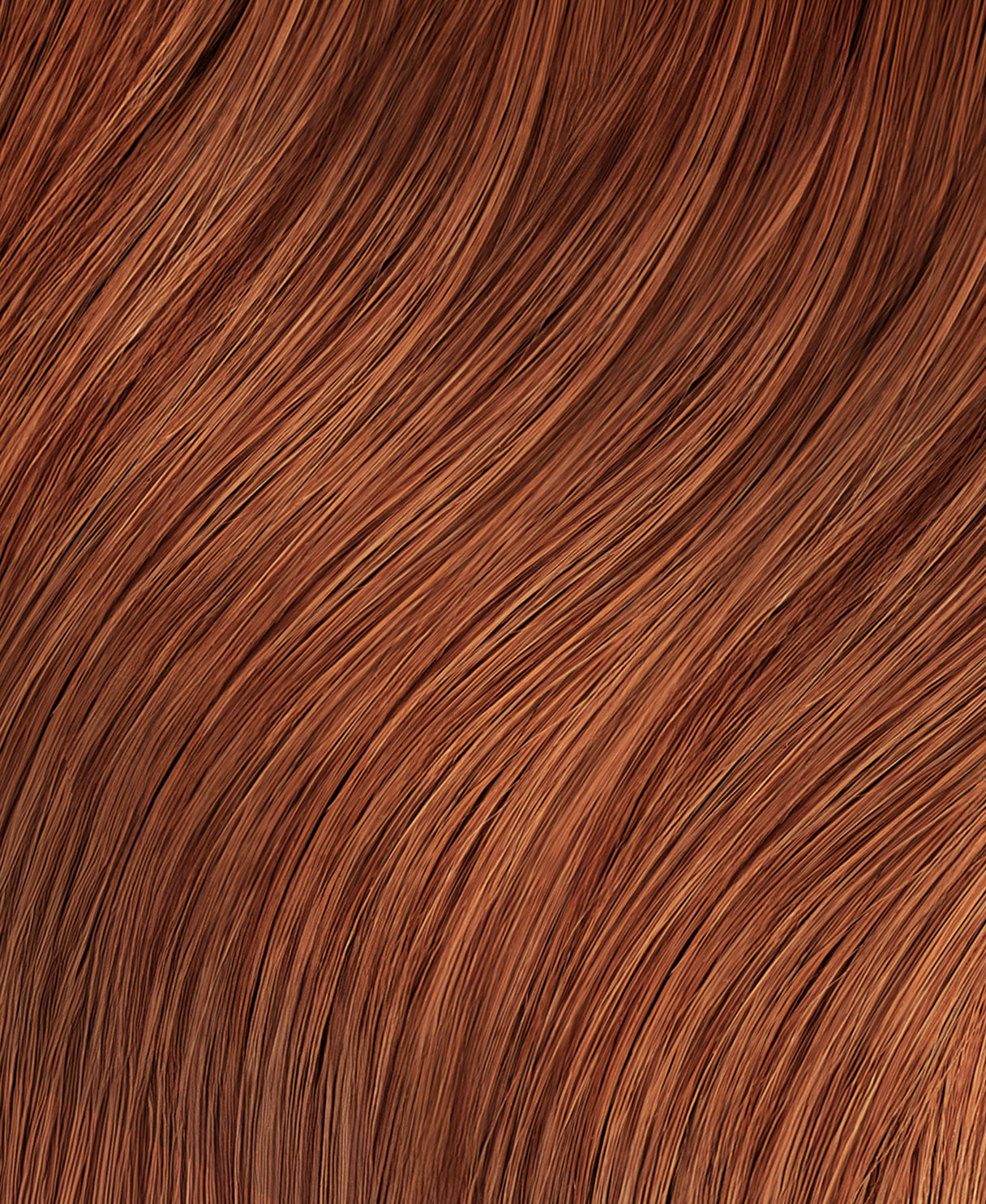tape-in hair extensions copper.