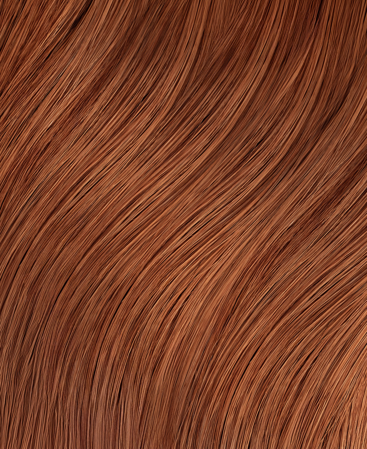 tape-in hair extensions copper.
