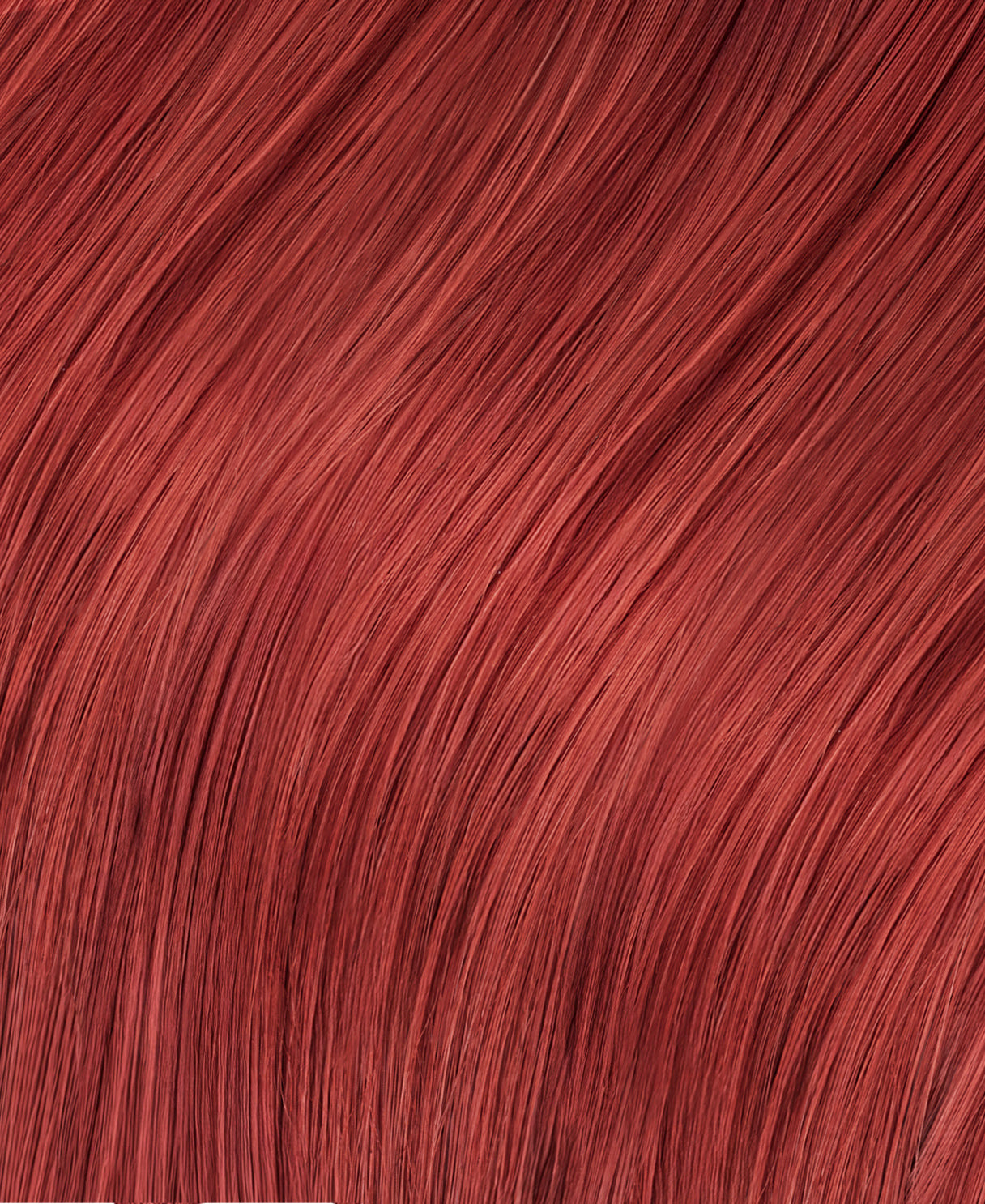 clip-in hair extensions ruby red.
