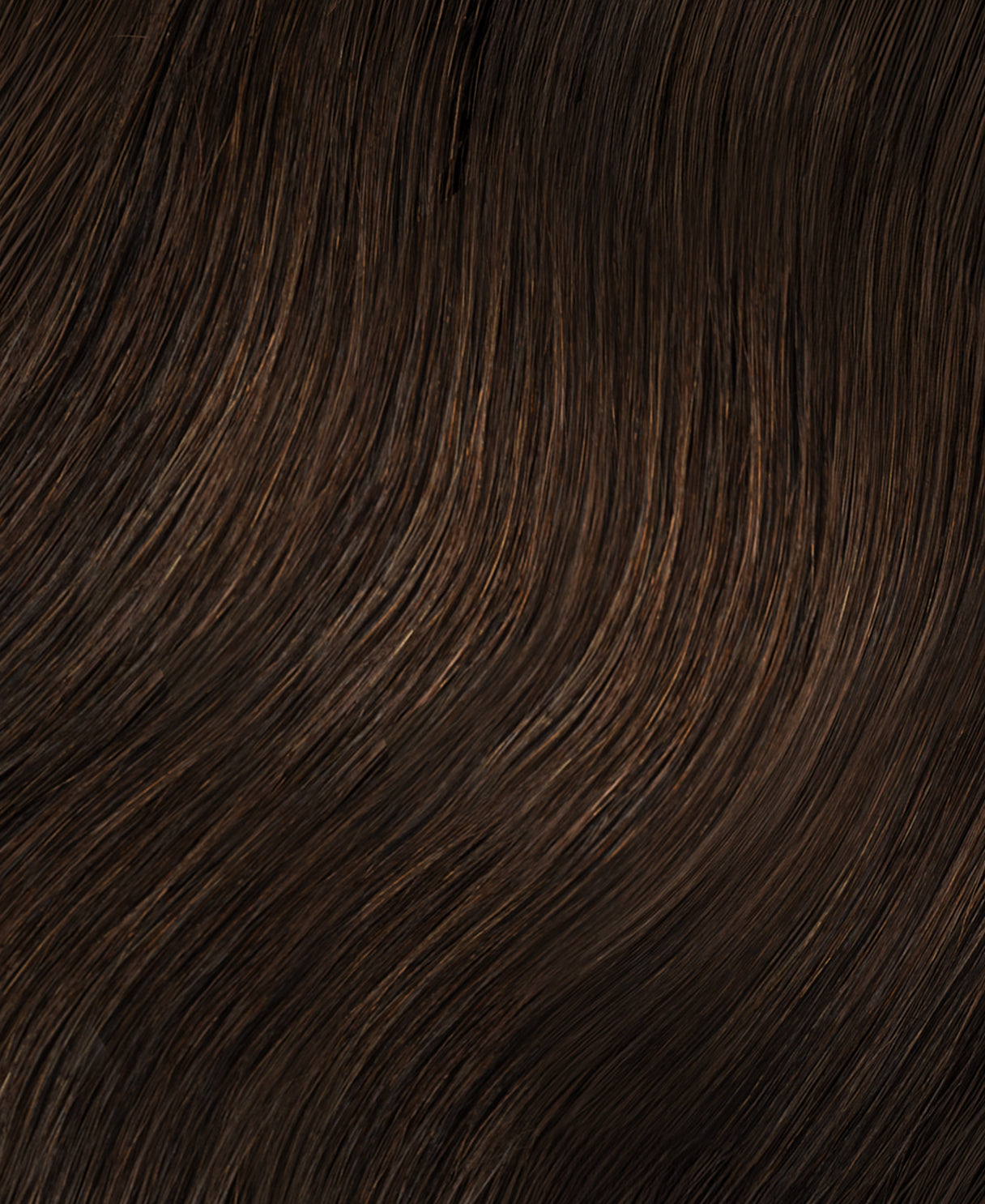 clip-in hair extensions chocolate brown.