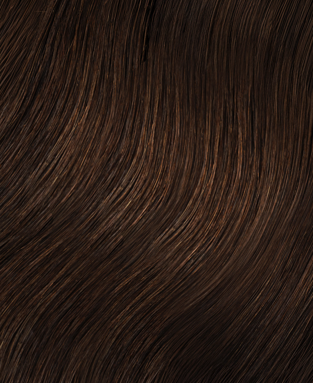 tape-in hair extensions chocolate brown.