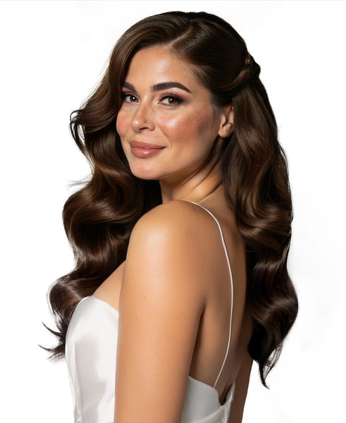 clip-in hair extensions chocolate brown. – Irresistible Me