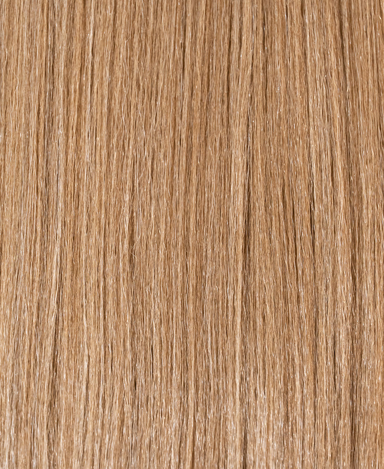 vegan fiber long straight ponytail - ash blonde 26".