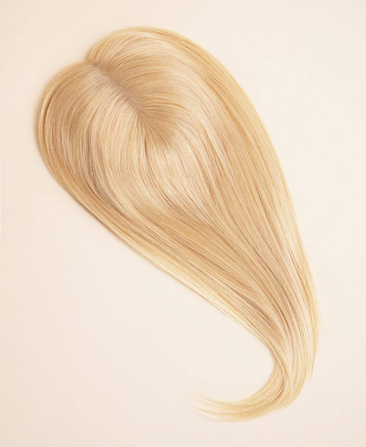 premium hair topper 14" light blonde.