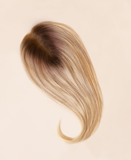 hair topper rooted blonde highlights (#14p613).
