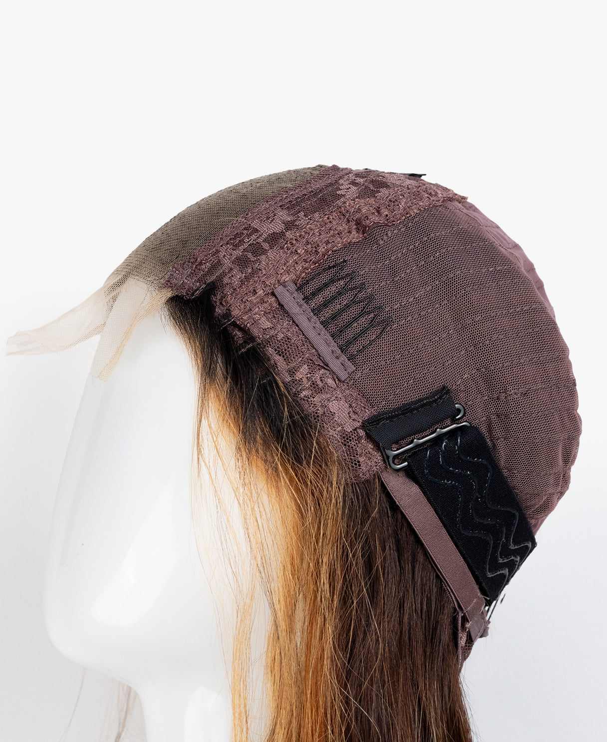 Brown wig cap