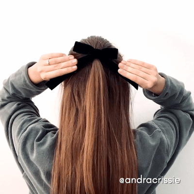 HEYLADY - Breeze velvet ribbon hair tie - Codibook.