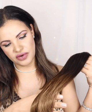 tape-in hair extensions natural black. – Irresistible Me