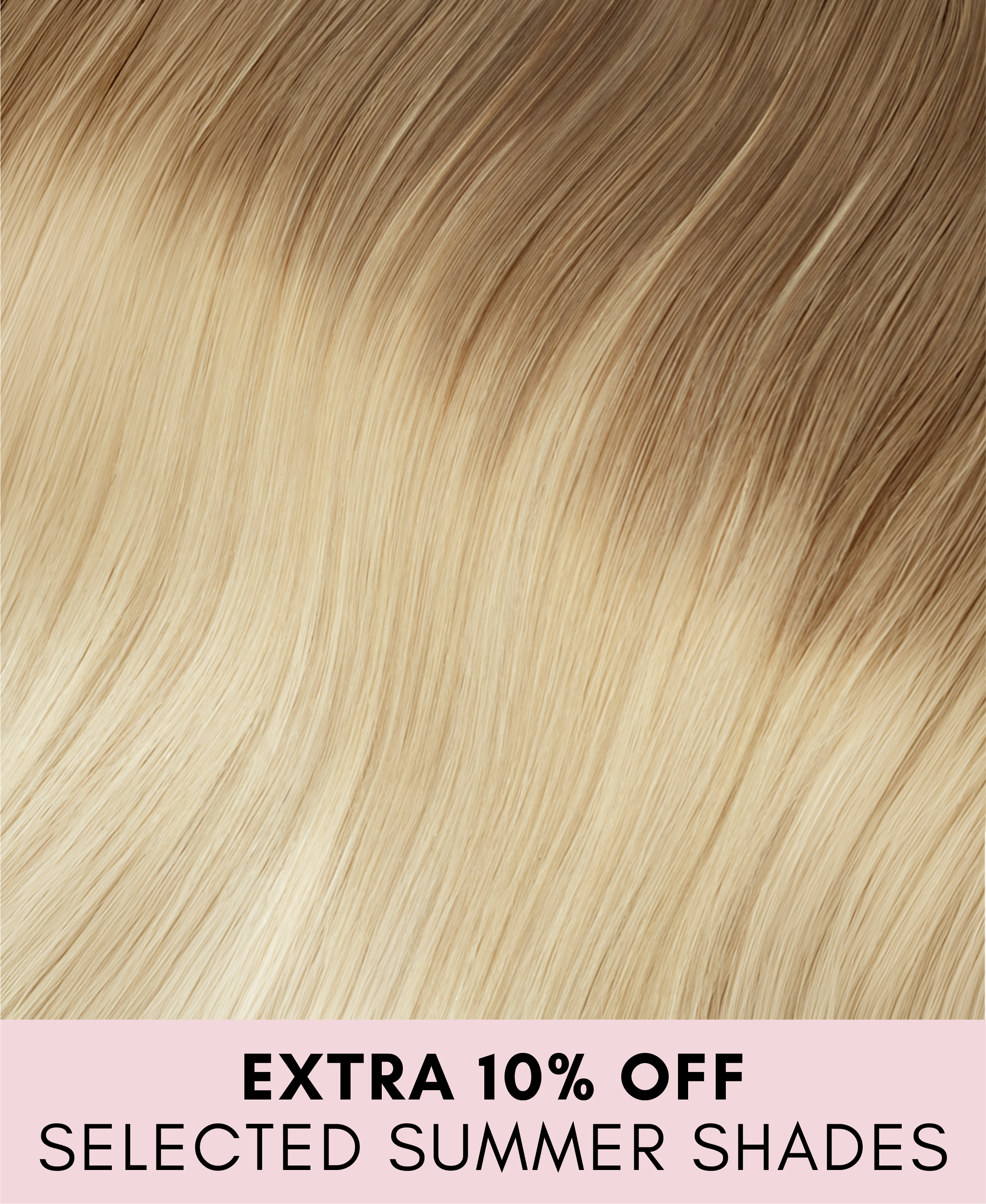 clip-in hair extensions shadow root white blonde.