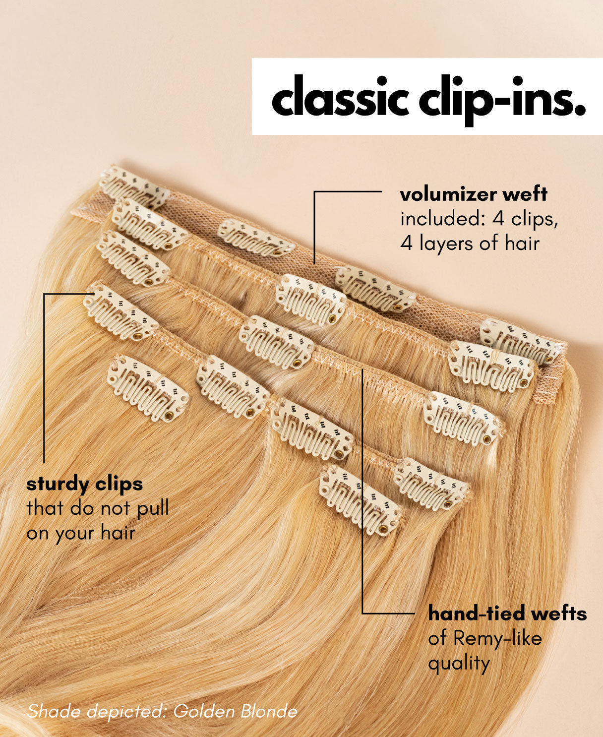 Clip-in extensions
