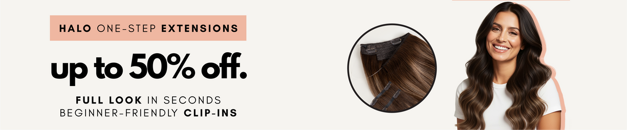 Halo One-Step Hair Extensions – Human Hair – Irresistible Me