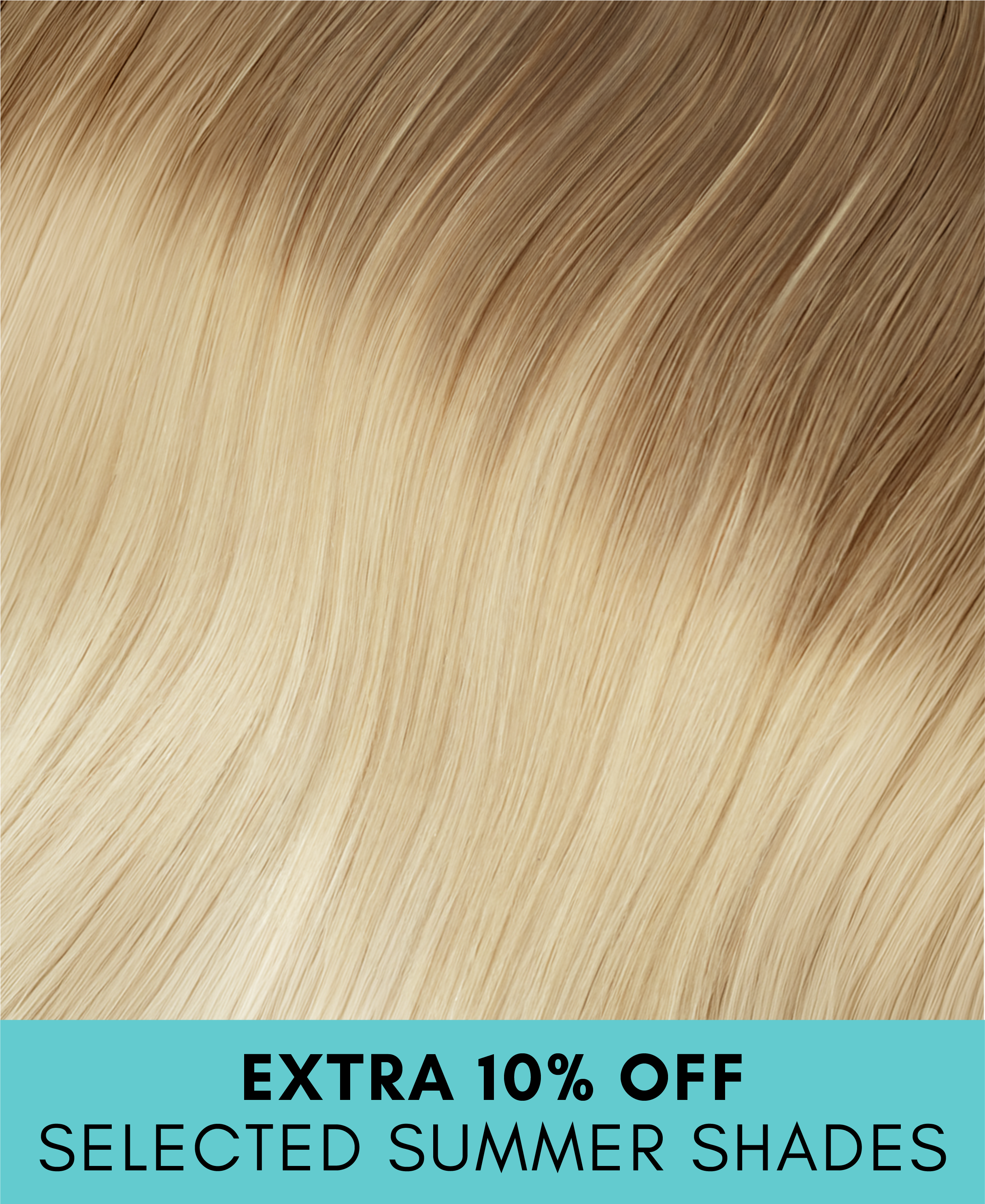 invisible clip-in hair extensions shadow root white blonde.