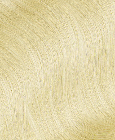 clip-in hair extensions #60 platinum blonde.