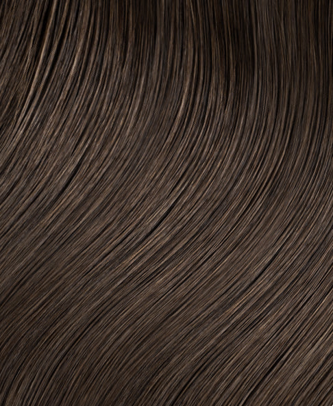 halo one-step hair extensions ash brown.