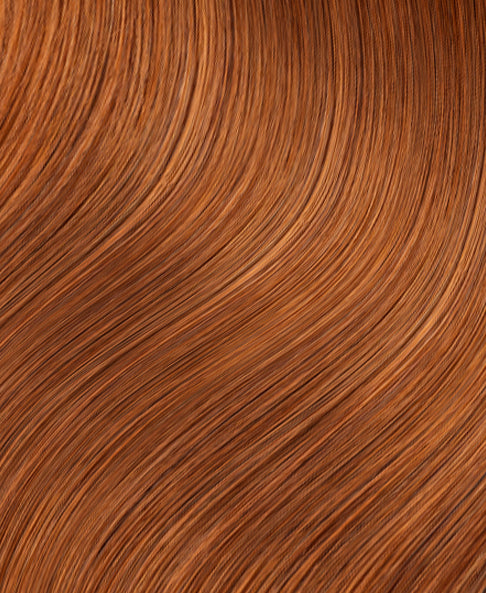 halo one-step hair extensions copper.