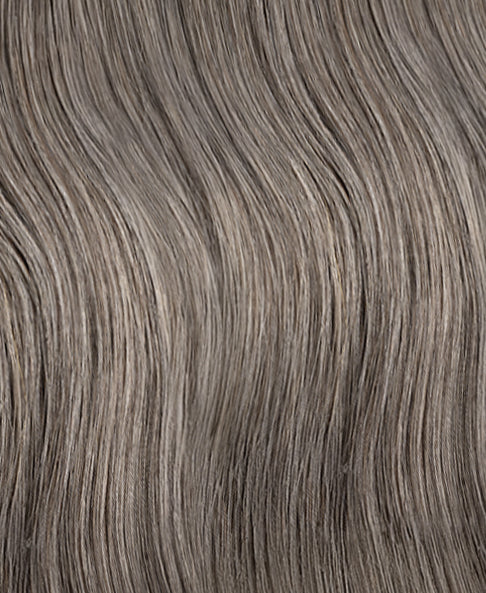 tape-in hair extensions salt &amp; pepper.