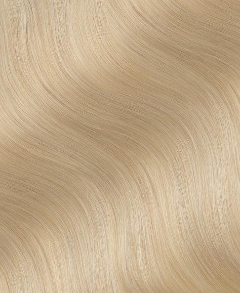 invisible clip-in hair extensions #613 light blonde.