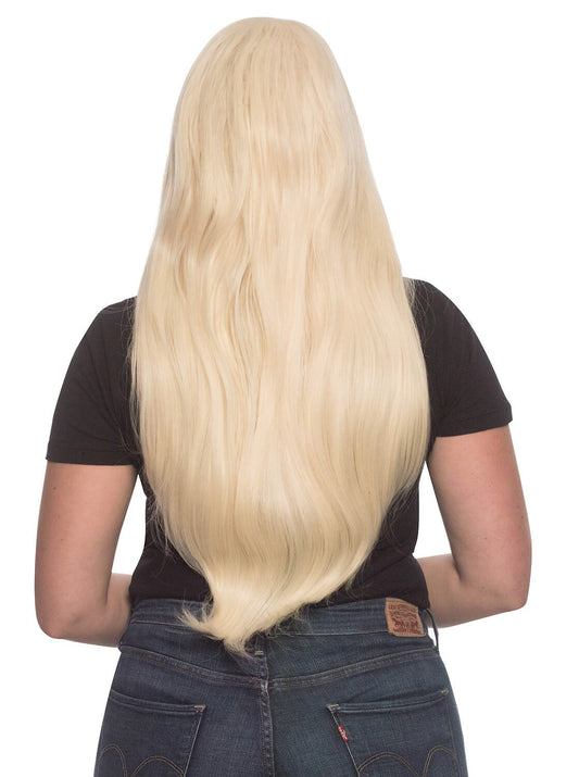 Synthetic Wig Straight Blonde