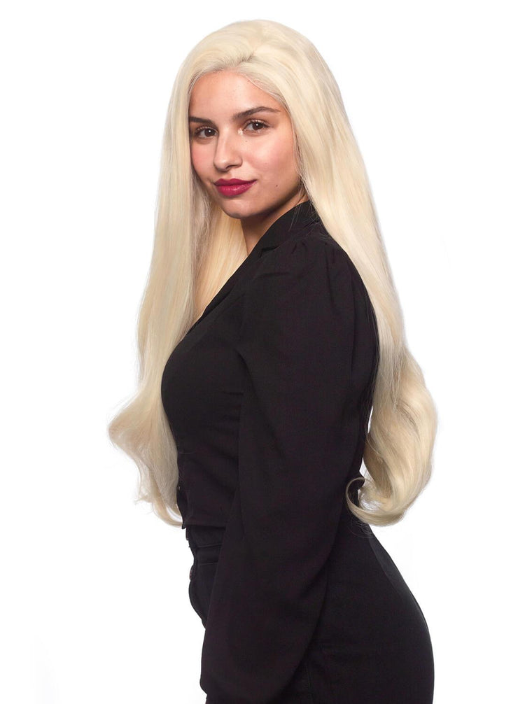 Synthetic Wig Wavy Blonde