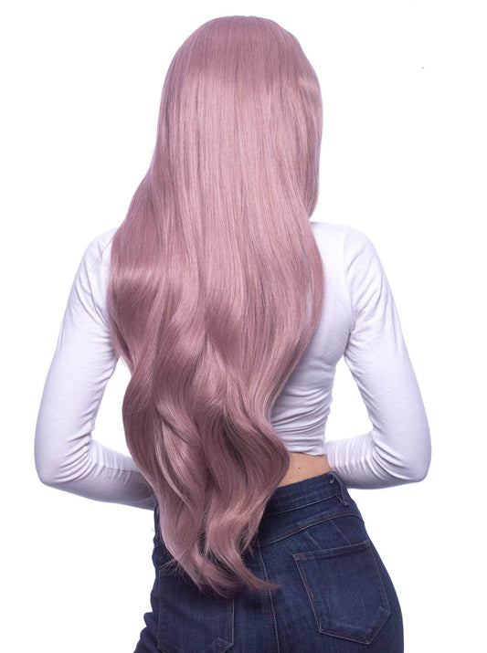 Synthetic Wig Wavy Lavender