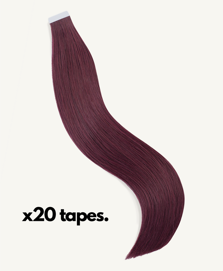 Tape hair extensions sales 99j